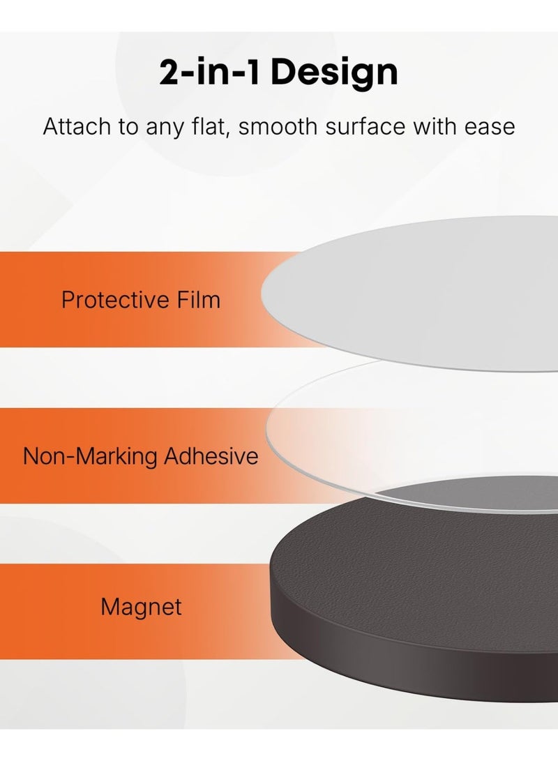 لينلي 100 قطعة من المغناطيسات الدائرية ذات النقاط المغناطيسية - Image 3